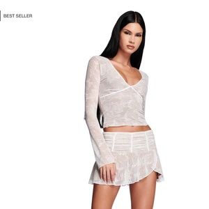 I.AM.GIA Yvette Skirt Butterfly Lace